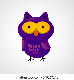 illustration of isolated owl