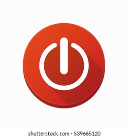 Illustration Isolated Rounded Button Off Button Stock Vector (Royalty ...