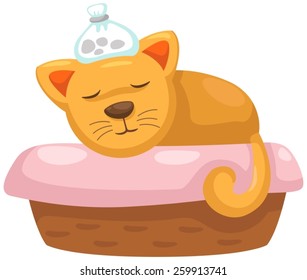illustration of isolated set of barbecue on white 