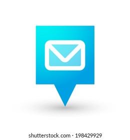 Illustration of an isolated tooltip icon