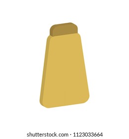 illustration isometric colorful summer object lotion bottle icon 