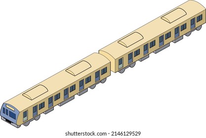 Ilustración de un vagón de metro de estilo isométrico.
Ilustraciones e iconos para infografías y diagramas tridimensionales. Línea principal disponible.
Concepto de transporte.