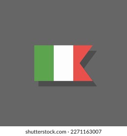 Vorlage für die italienische Flagge