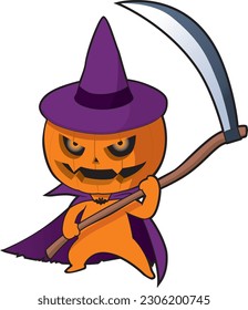illustration of jack o lantern