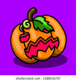 Illustration Jack O Lantern Cartoon