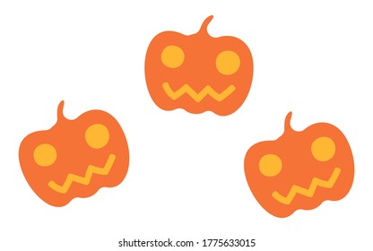 Illustration of Jack O'Lantern for Halloween
Vector illustration
