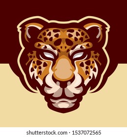 illustration of jaguar head for sports and gaming logos