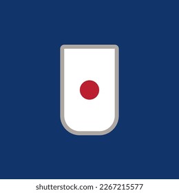 Vorlage für die japanische Flagge