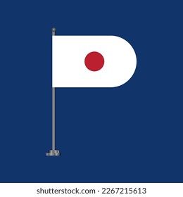 Vorlage für die japanische Flagge