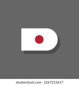 Vorlage für die japanische Flagge
