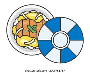 かつ丼 の画像 写真素材 ベクター画像 Shutterstock