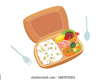 学校 給食 日本 のイラスト素材 画像 ベクター画像 Shutterstock