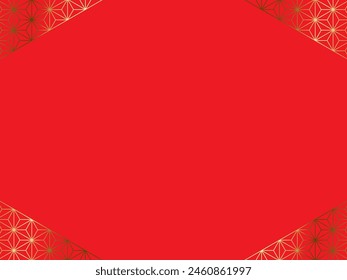Ilustración de fondo de patrón japonés