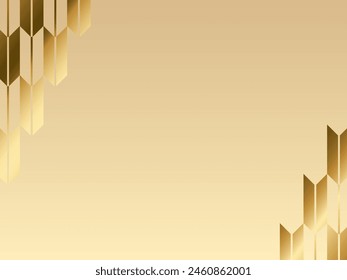 Illustration of Japanese pattern background