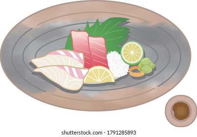 刺身盛り合わせ のイラスト素材 画像 ベクター画像 Shutterstock