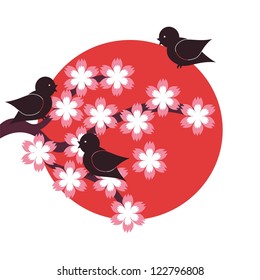 illustration in japanese style