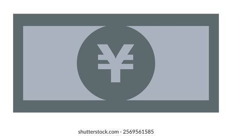 illustration of japanese yen icon