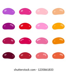 Illustration of the jelly beans