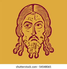 Illustration Jesus Christ Stock Vector (Royalty Free) 54548065 ...