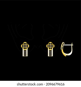 Illustration of jewelery Earrings designs with precious stones, Great for jewelry factories and jewelry stores.