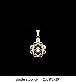 Illustration of jewelery pendant designs with precious stones, Great for jewelry factories and jewelry stores