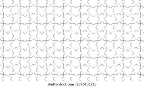 illustration of jigsaw puzzle background