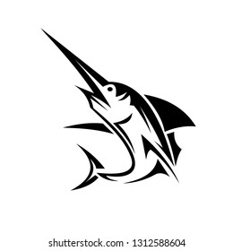 illustration of jumping fish