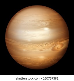 Illustration of Jupiter