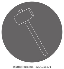 It is an illustration of Kakeya, a mallet.