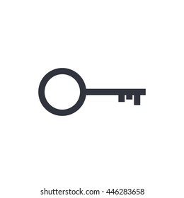 Illustration Of  Key Icon. Premium Quality Web Icon.