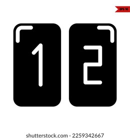 illustration of keyboard glyph icon