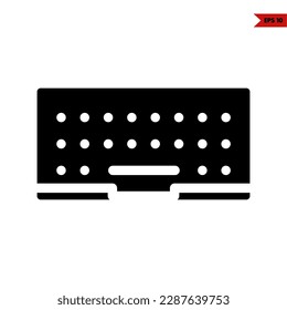 illustration of keyboard glyph icon
