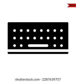 illustration of keyboard glyph icon