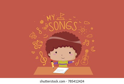 Song Writing Images, Stock Photos & Vectors | Shutterstock