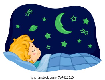 91,691 Kid sleeping Stock Illustrations, Images & Vectors | Shutterstock