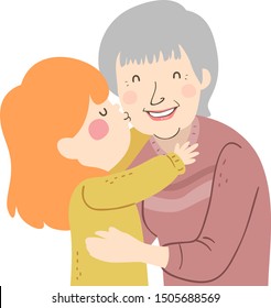 Art Cartoon Grandmother Images, Stock Photos & Vectors | Shutterstock