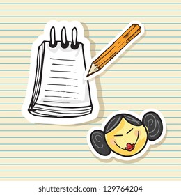 Illustration of kids icons, kids groups, vector illustration