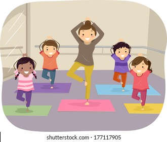 233 Yoga instructor clipart Images, Stock Photos & Vectors | Shutterstock