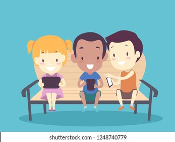 Handphone Cartoon High Res Stock Images Shutterstock