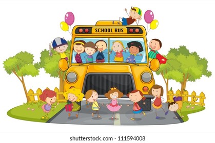 1,264 Animal school bus Images, Stock Photos & Vectors | Shutterstock