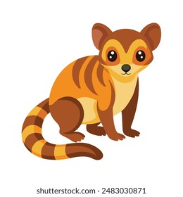 Illustration eines Kinkajou-Tieres