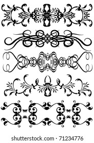 illustration kit pattern is insulated on white background