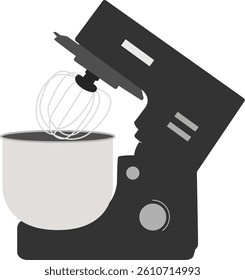 Illustration of kitchen equipment mixer