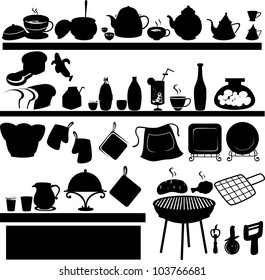 illustration Kitchen tools