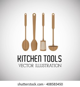 Illustration of kitchen tools, editable vector