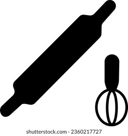 illustration of kitchen tools on a transparent background