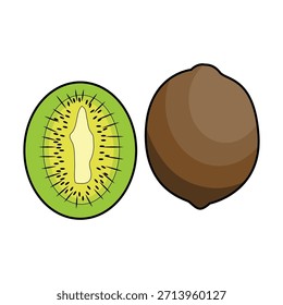 Die Illustration von Kiwi Fruit