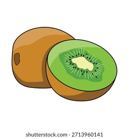 Die Illustration von Kiwi Fruit