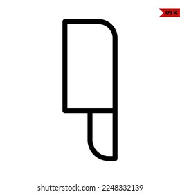 Illustration des Symbol der Kniffelinie