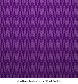 Illustration of Knitted Style Seamless Pattern